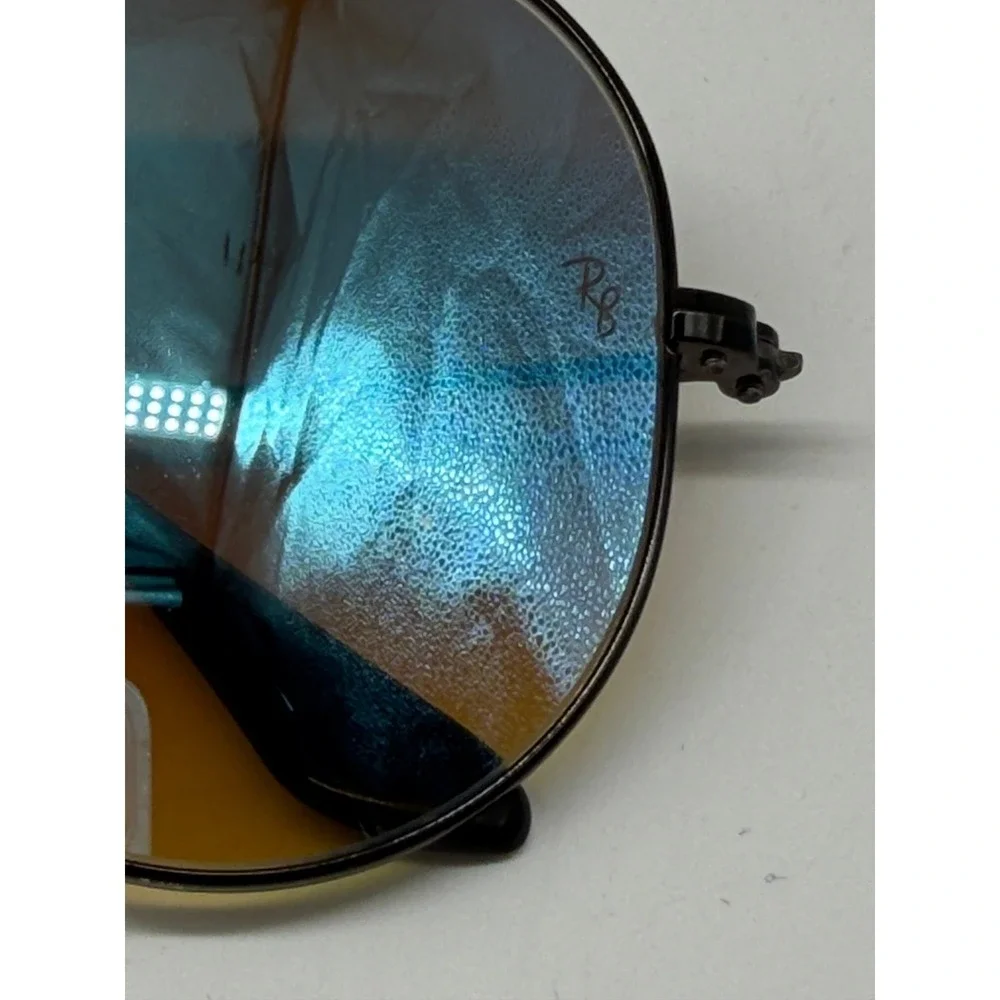 Ray-Ban RB3025 Aviator Blue Flash Sunglasses 58mm